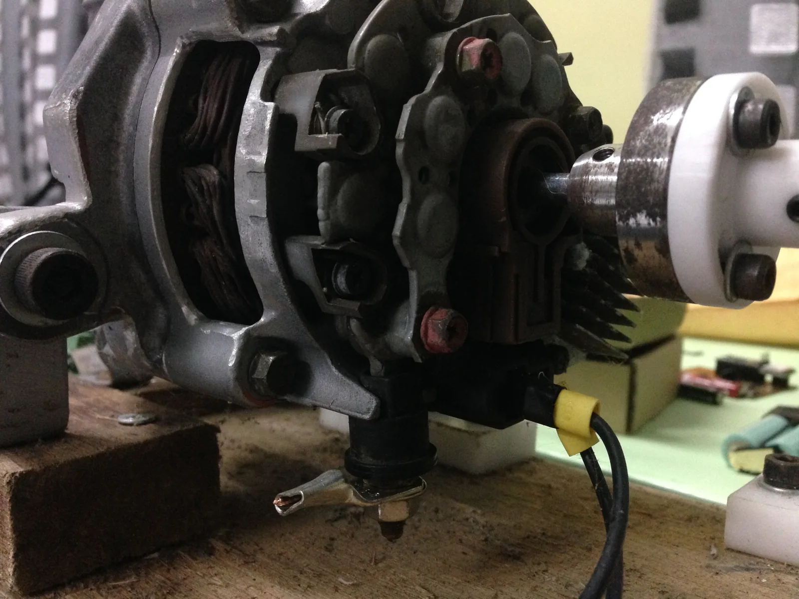 Mechanical prototype detail from REKA's engineering archive