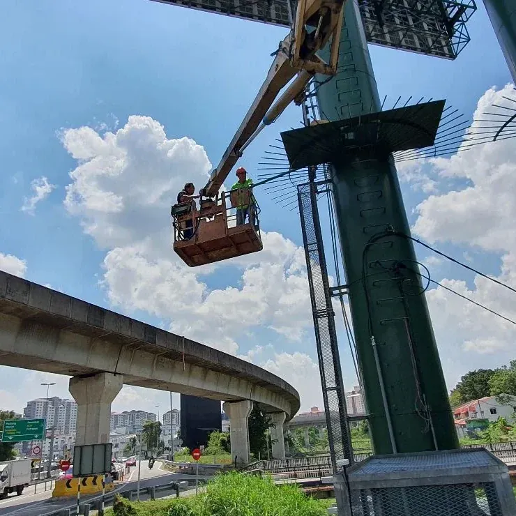 Roadside sensor installation from the REKA and Murata project archive