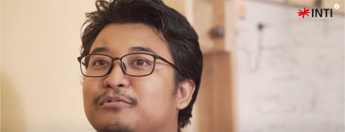 REKA co-founder Haziq Faris during a 2020 technology interview