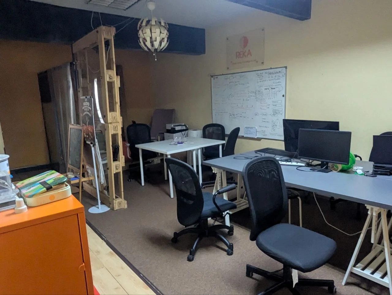 The REKA studio main hall in Kuala Lumpur